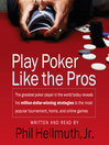 Play Poker Like The Pros@